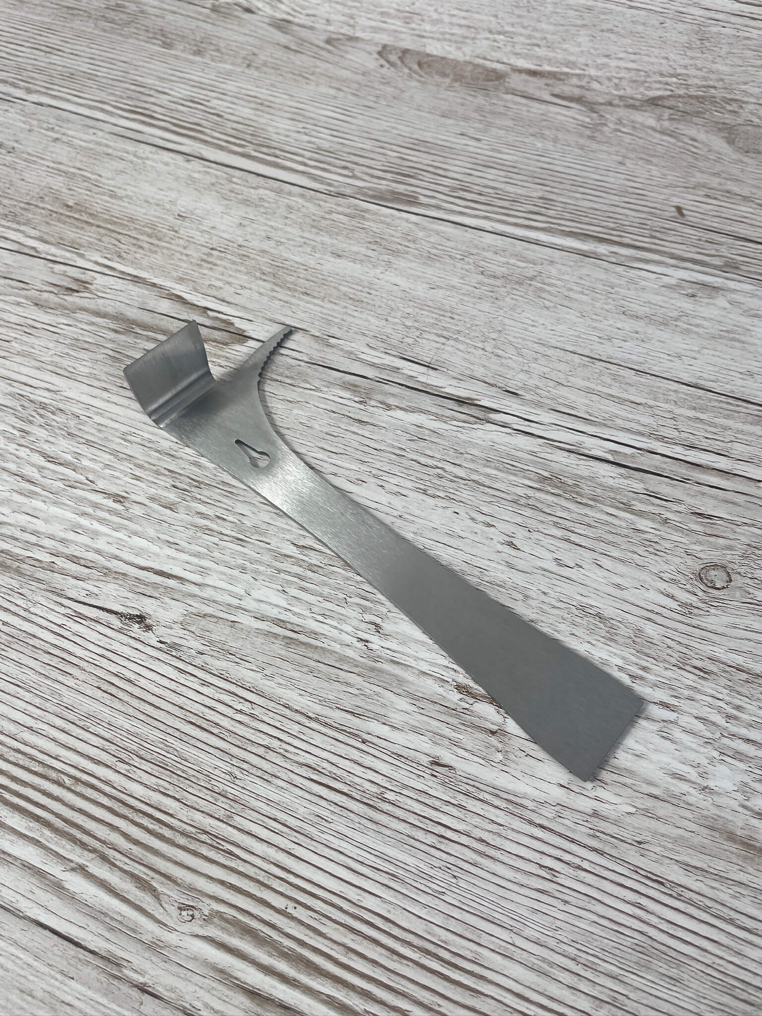 Stockmeißel Duo mit Wabenheber - Edelstahl