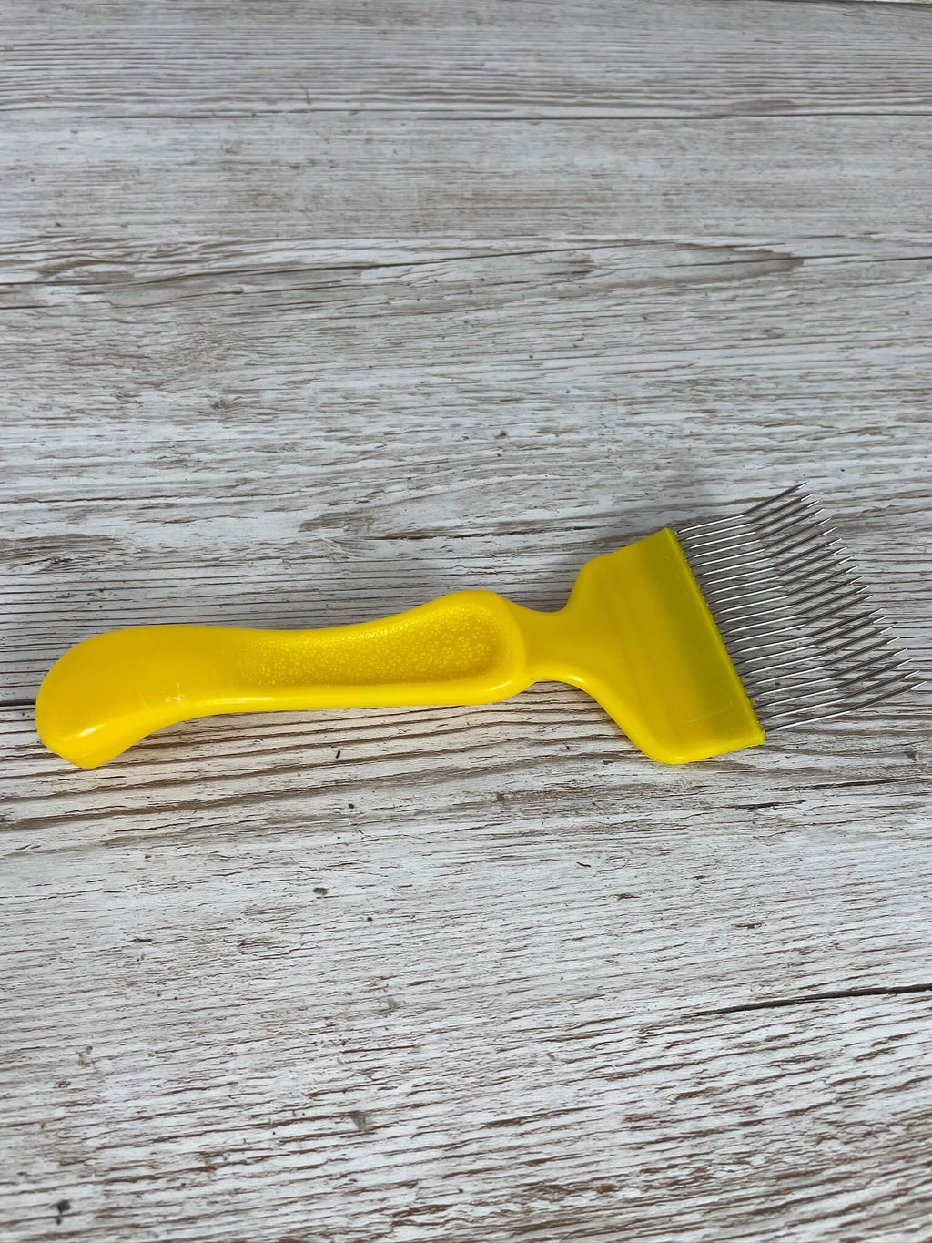 Entdecklungsgabel gebogen aus Edelstahl mit ergonomischem Griff von Imkereibedarf Altools