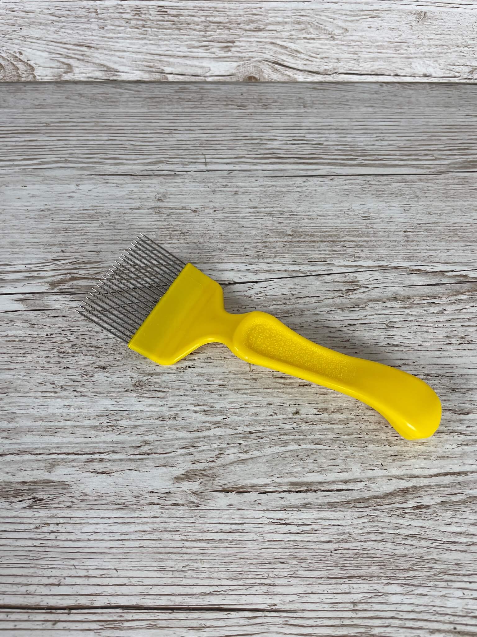 Entdecklungsgabel gerade aus Edelstahl mit ergonomischem Griff von Imkereibedarf Altools